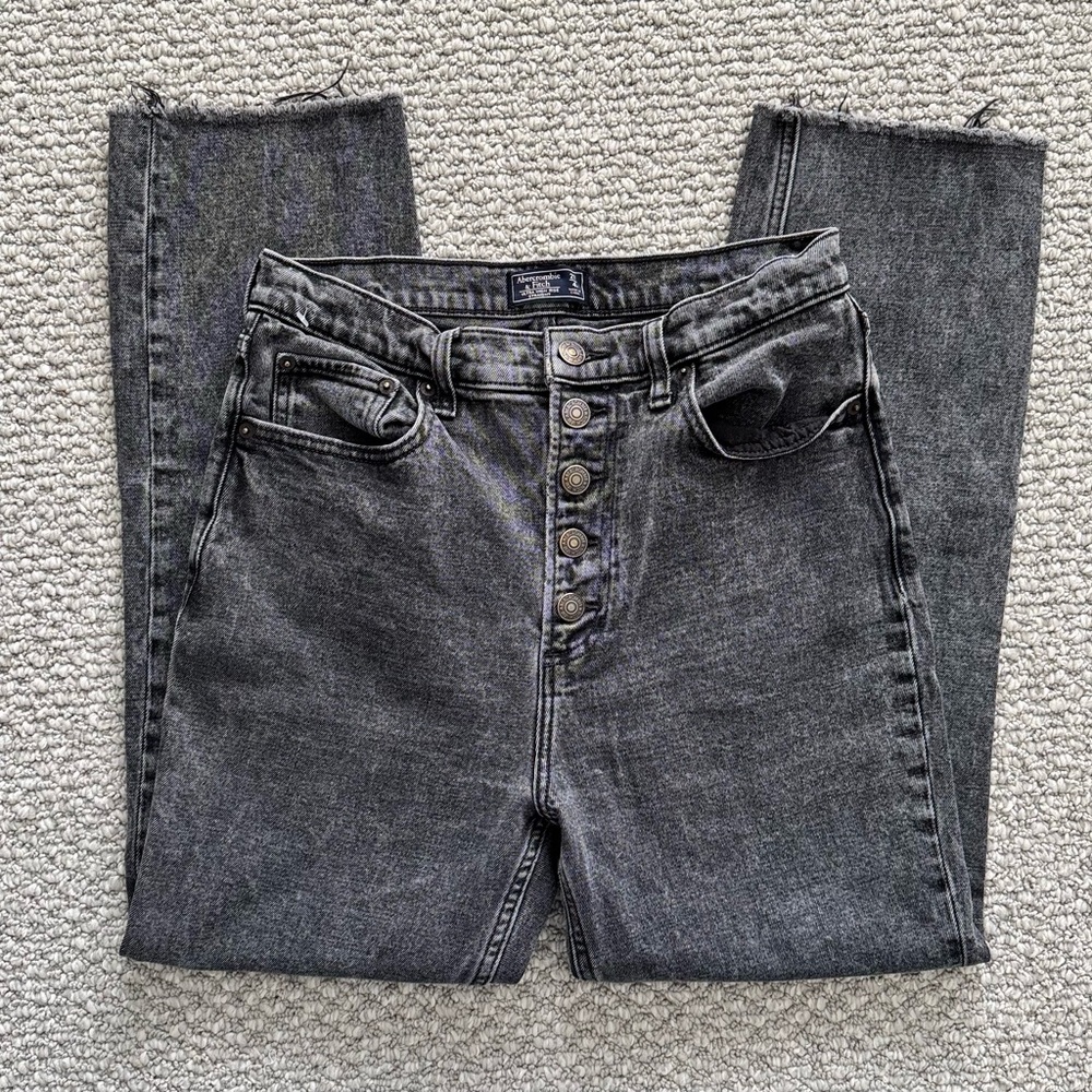 Abercrombie Women's Black Denim Jeans
